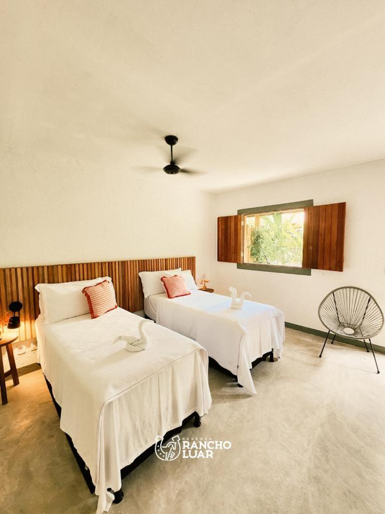 Pousada Rancho Luar ปอร์โต เด เปดราส ภายนอก รูปภาพ