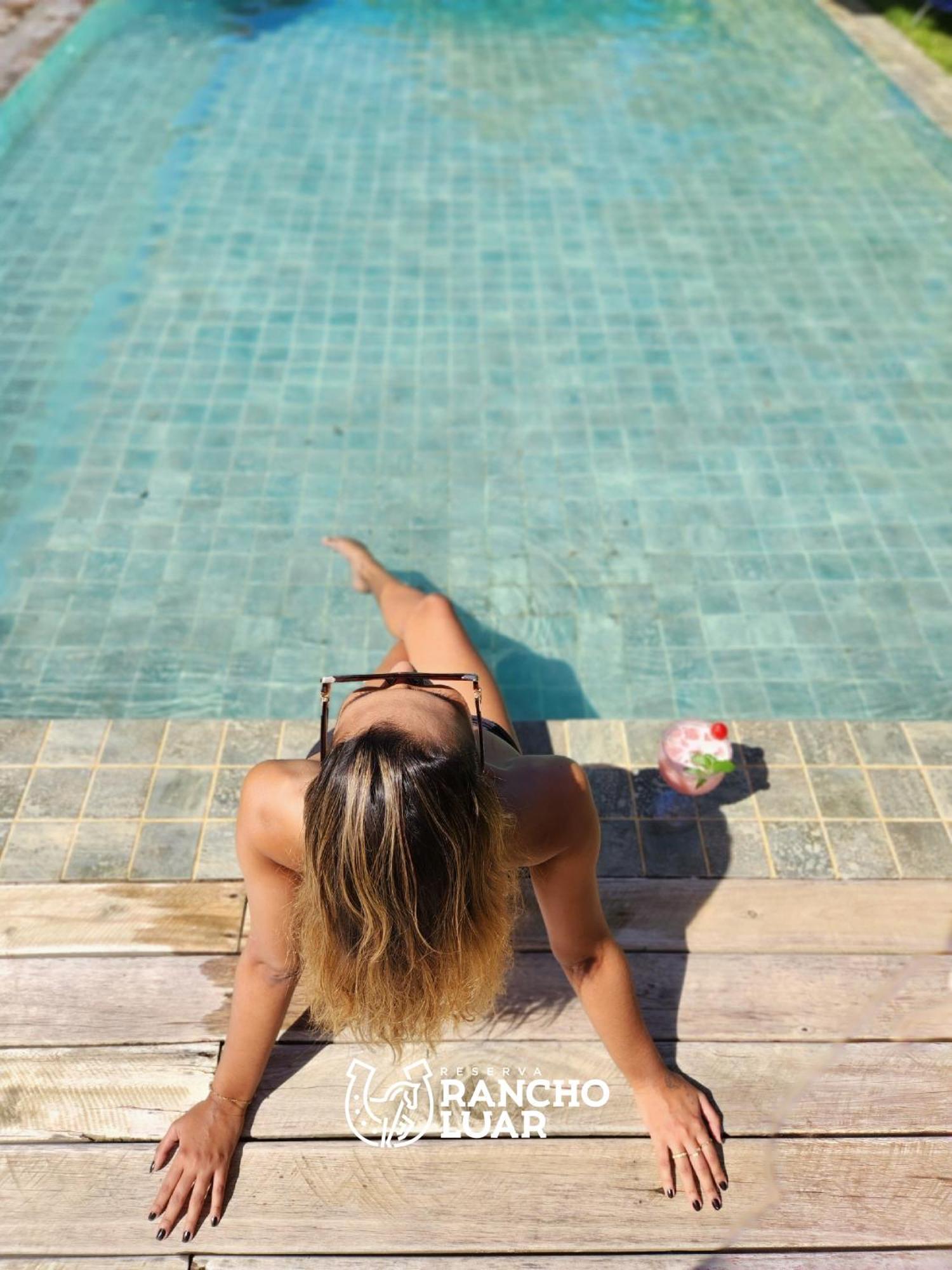 Pousada Rancho Luar ปอร์โต เด เปดราส ภายนอก รูปภาพ