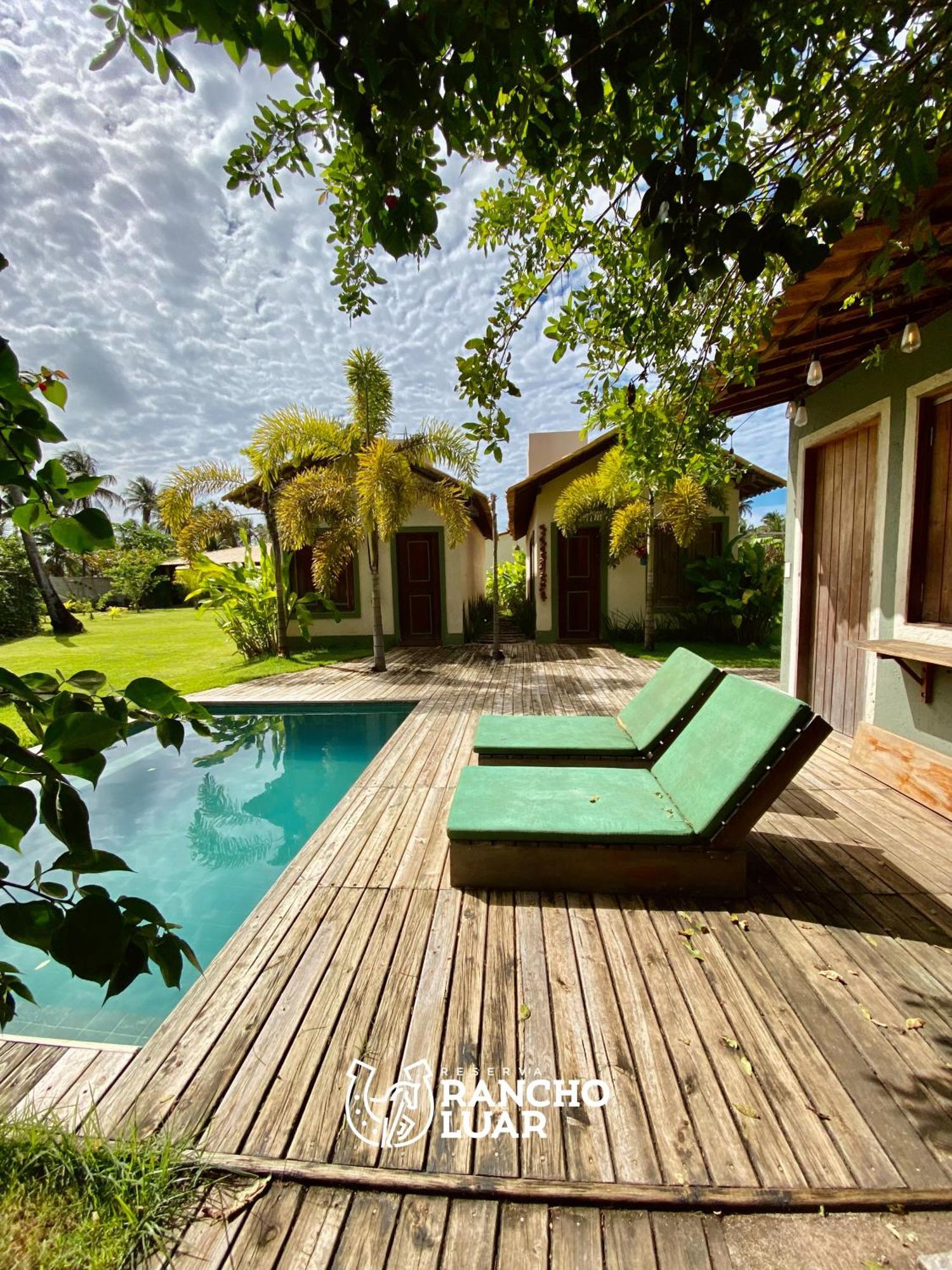 Pousada Rancho Luar ปอร์โต เด เปดราส ภายนอก รูปภาพ