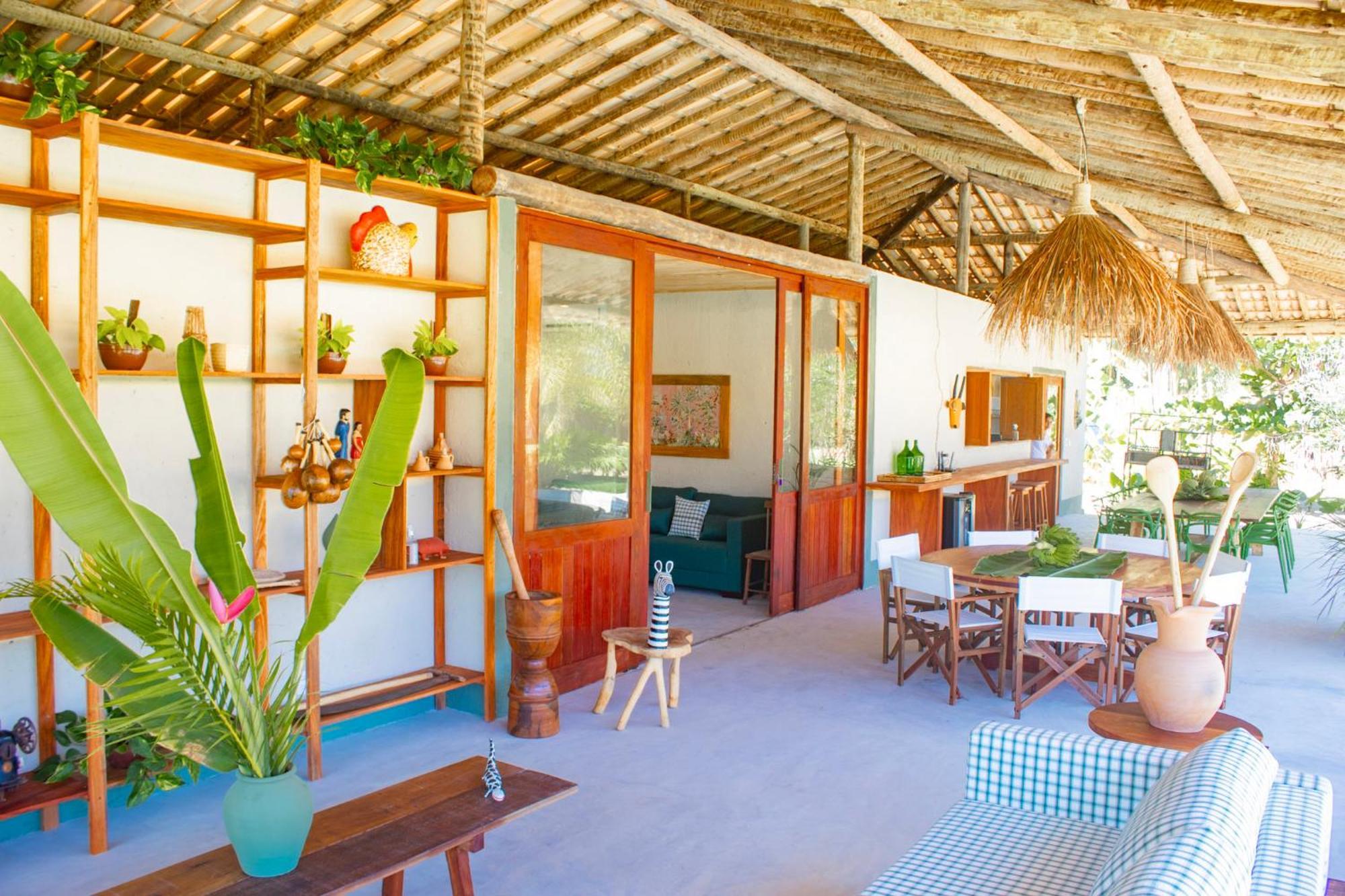 Pousada Rancho Luar ปอร์โต เด เปดราส ภายนอก รูปภาพ